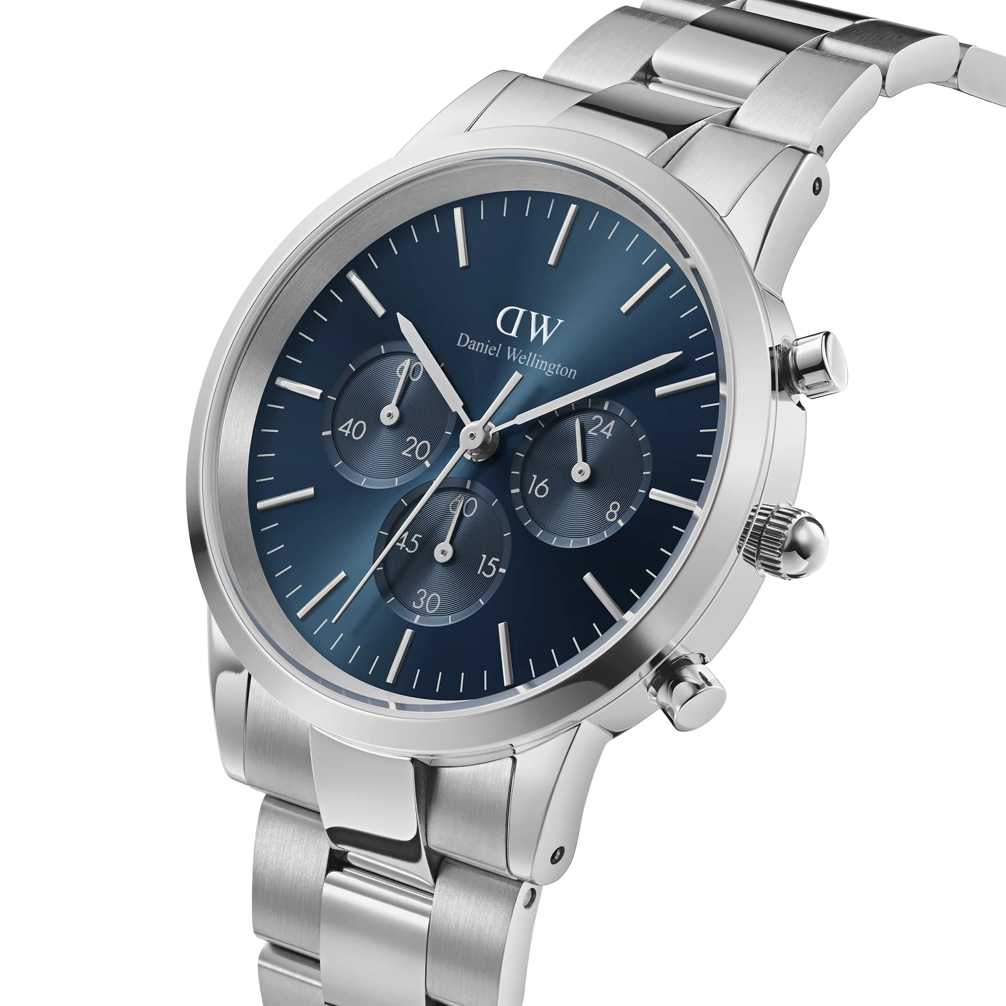 Iconic Chronograph Arctic S Daniel Wellington