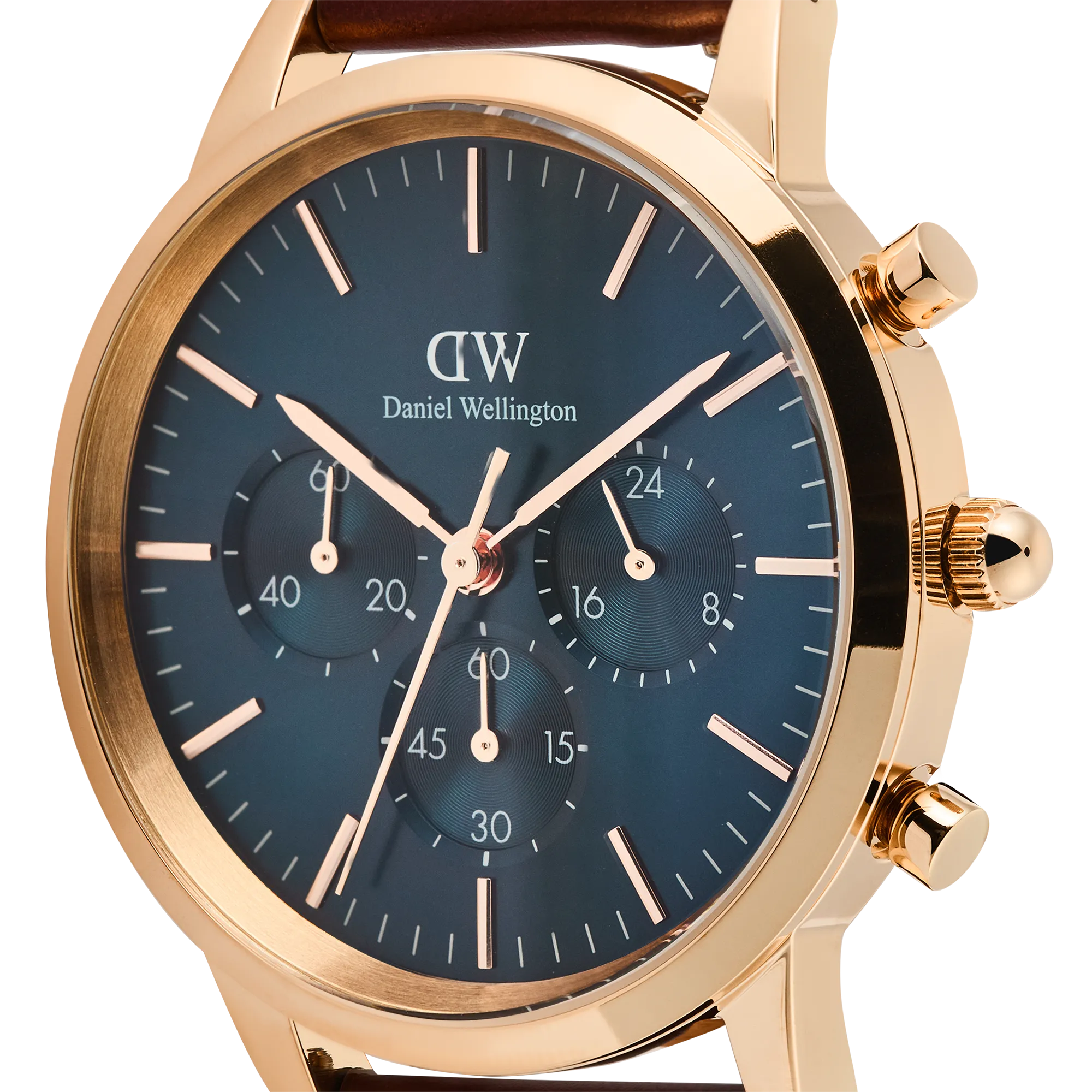 Iconic Chronograph St Mawes Arctic Rg Daniel Wellington