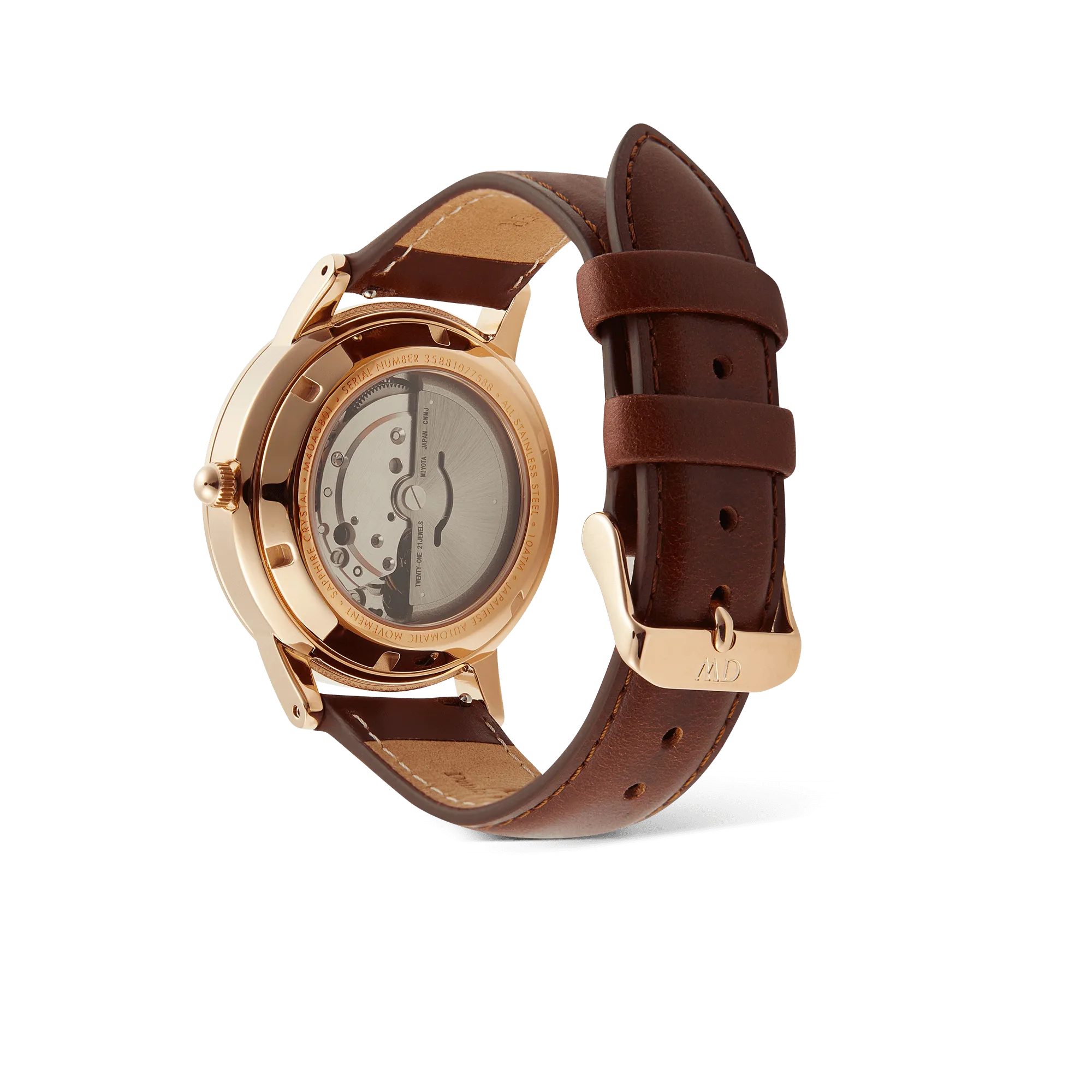 Iconic St Mawes Automatic Rose Gold Daniel Wellington