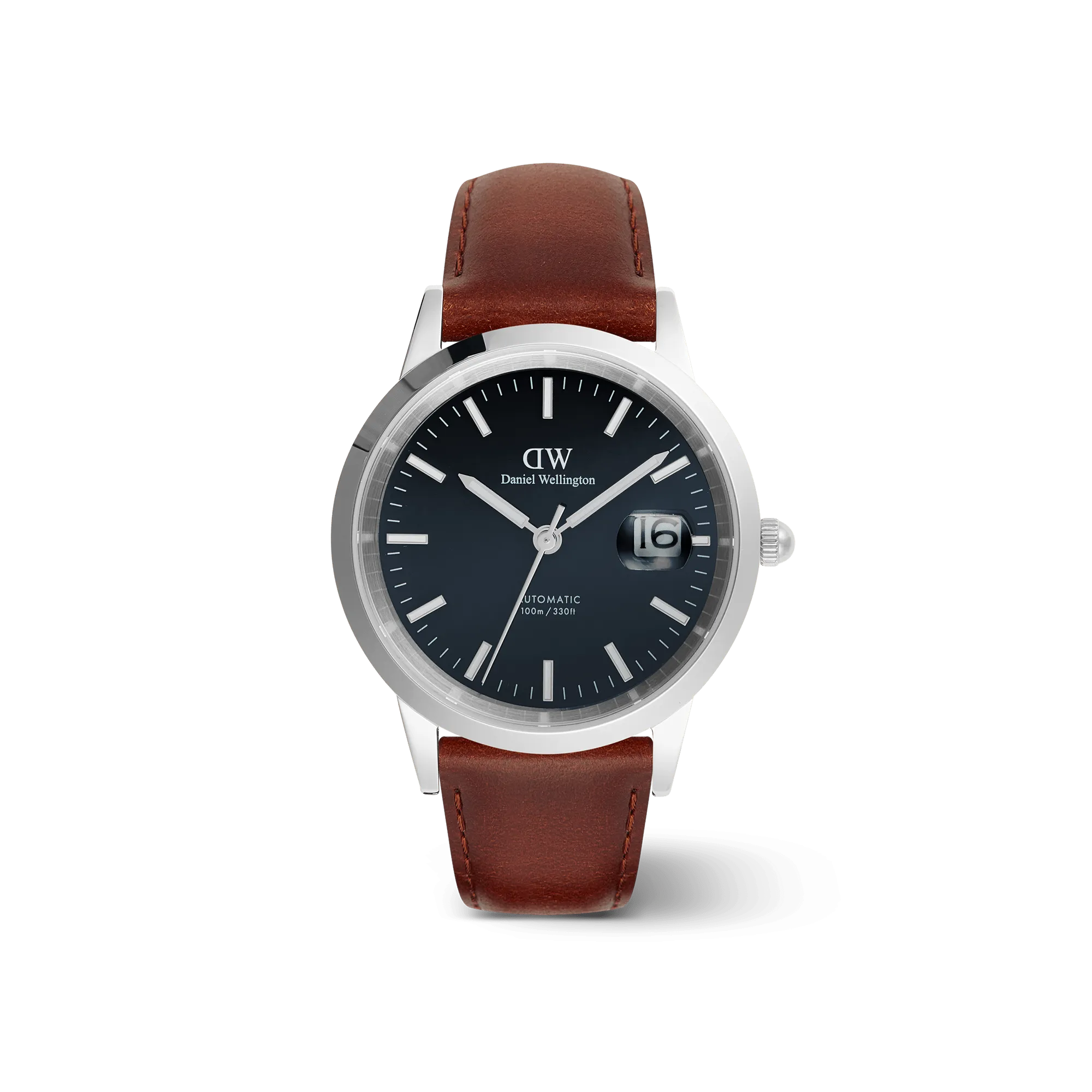 Iconic St Mawes Automatic Silver Daniel Wellington