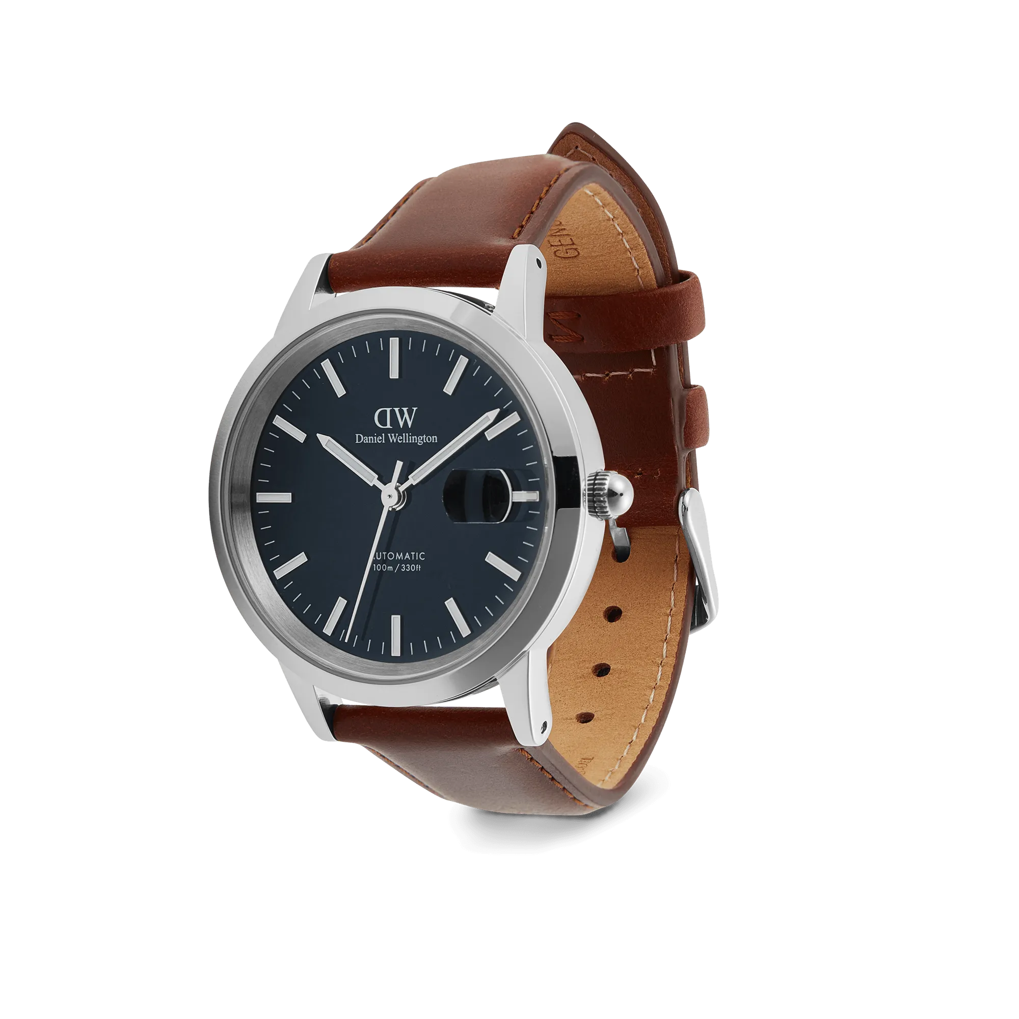 Iconic St Mawes Automatic Silver Daniel Wellington