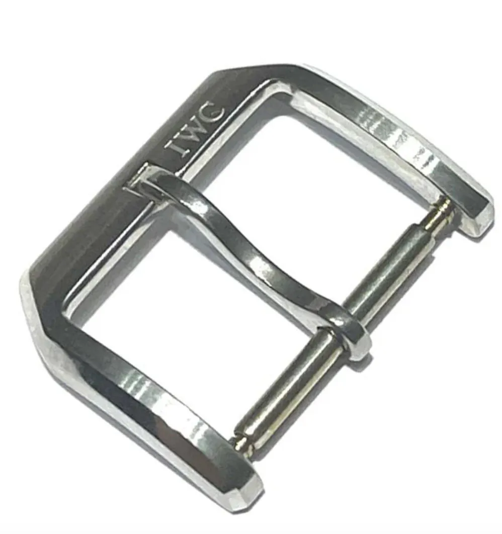 IWC Buckle Steel Silver 18mm