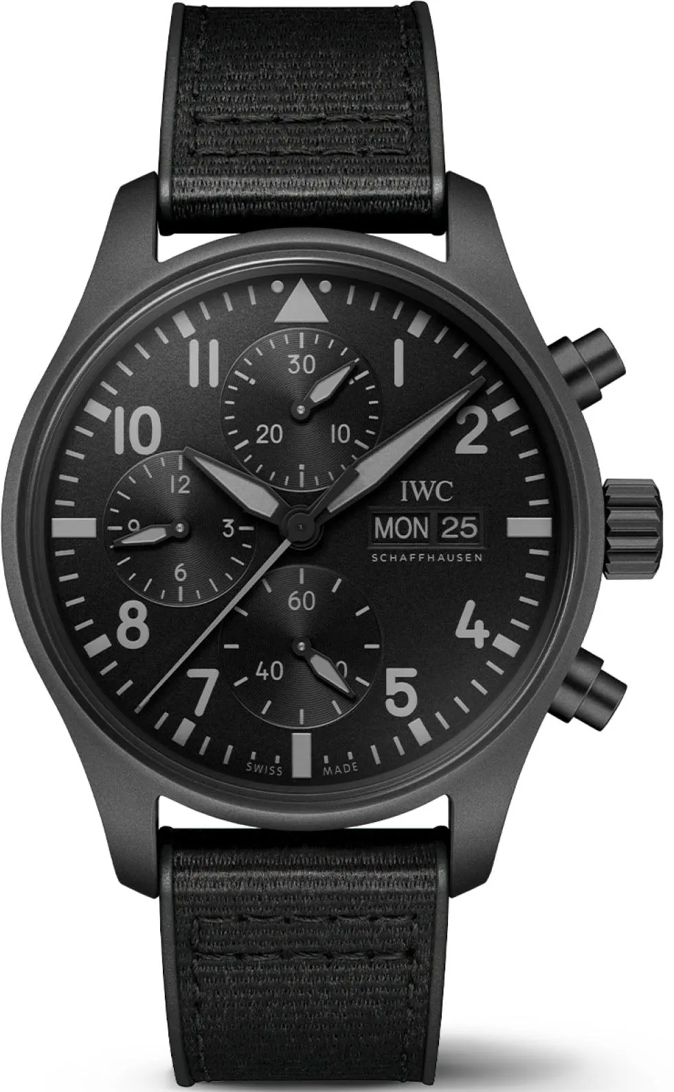 IWC Pilots Chronograph 41 Top Gun Ceratanium Watch