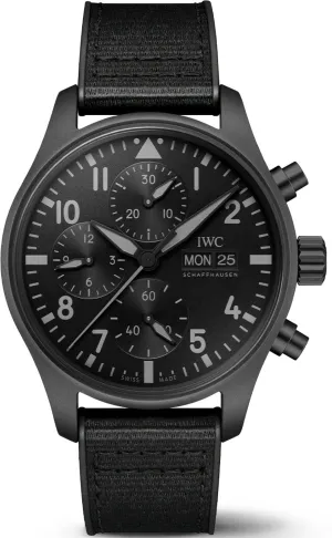 IWC Pilots Chronograph 41 Top Gun Ceratanium Watch