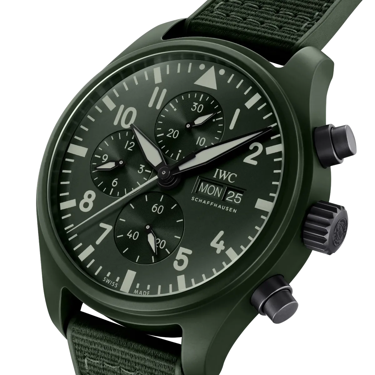 IWC Pilots Chronograph Top Gun Edition Woodland Watch