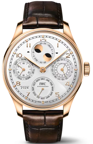 IWC Portugieser Perpetual Calendar 44 Silver Moon Watch