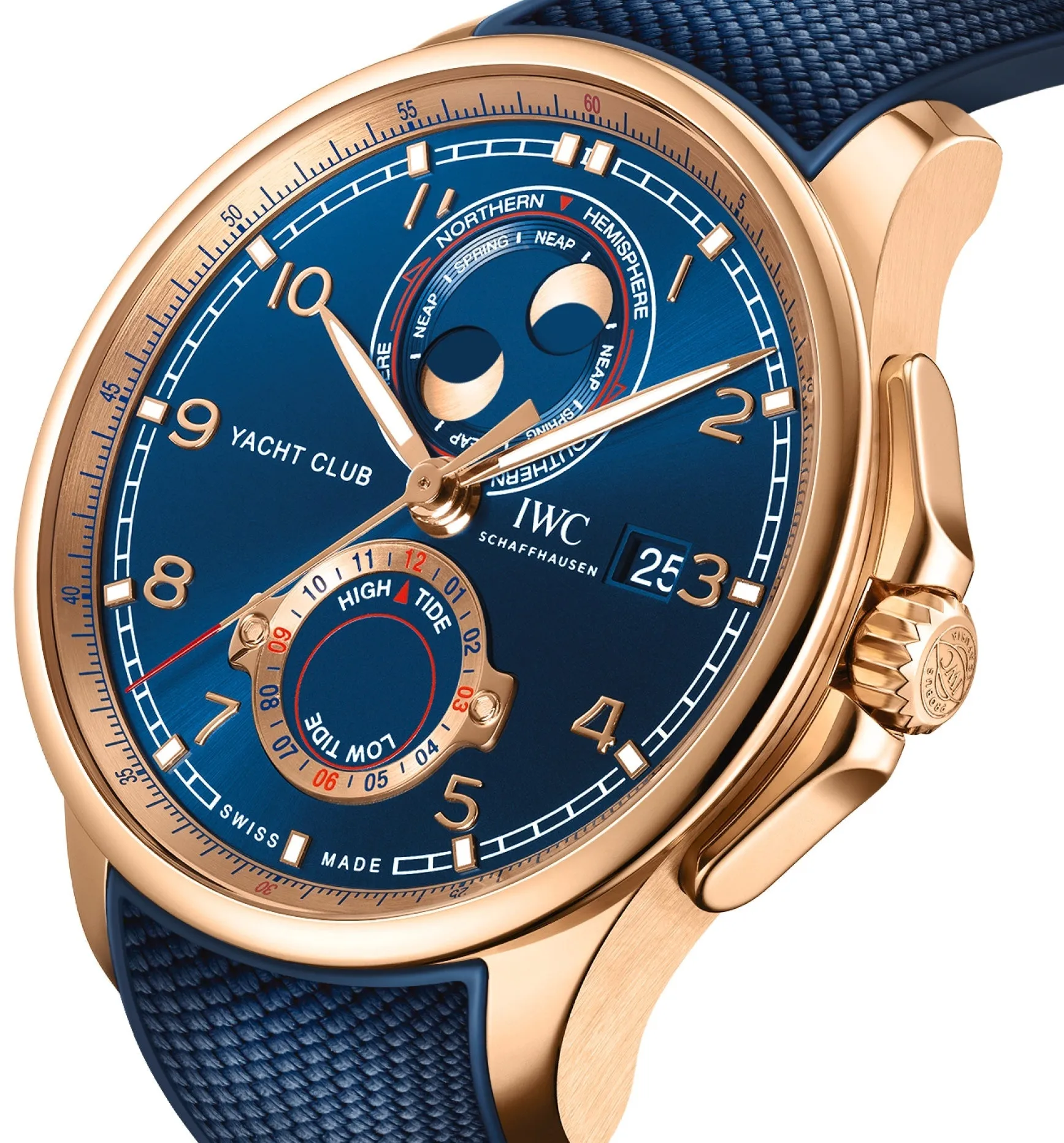 IWC Portugieser Yacht Club Moon And Tide Watch