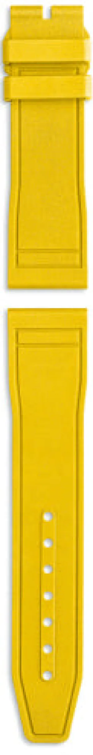IWC Strap Rubber Pilot's Chrono 43 21/18mm Yellow