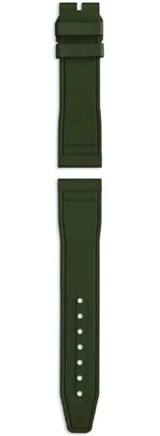 IWC Strap Rubber Pilot's Mark XX & Chrono 41 20/18mm Olive D