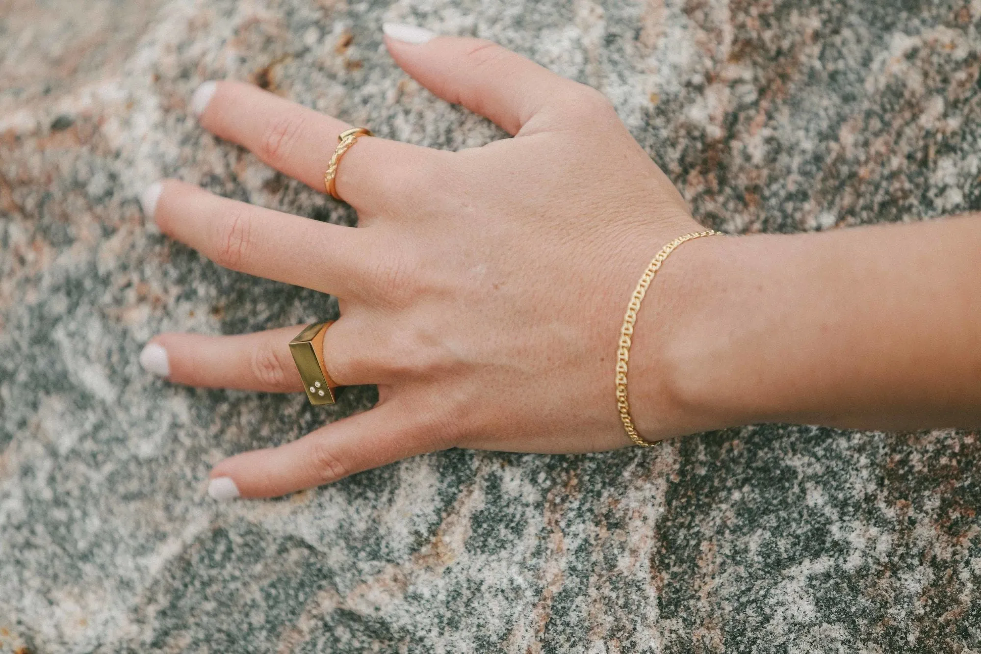 IX Classic Gold Plated Ring