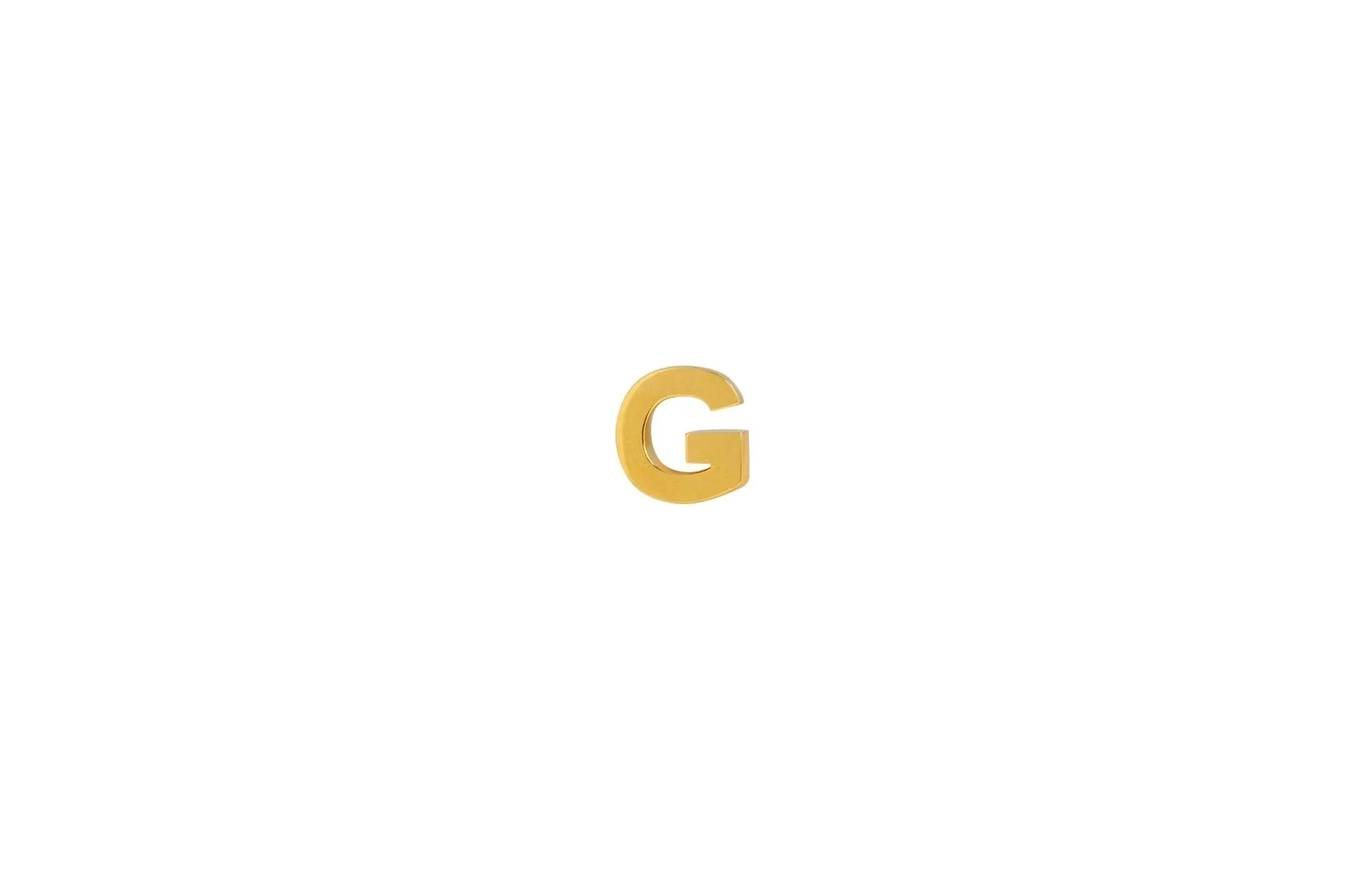 IX G 22K Gold Plated Stud