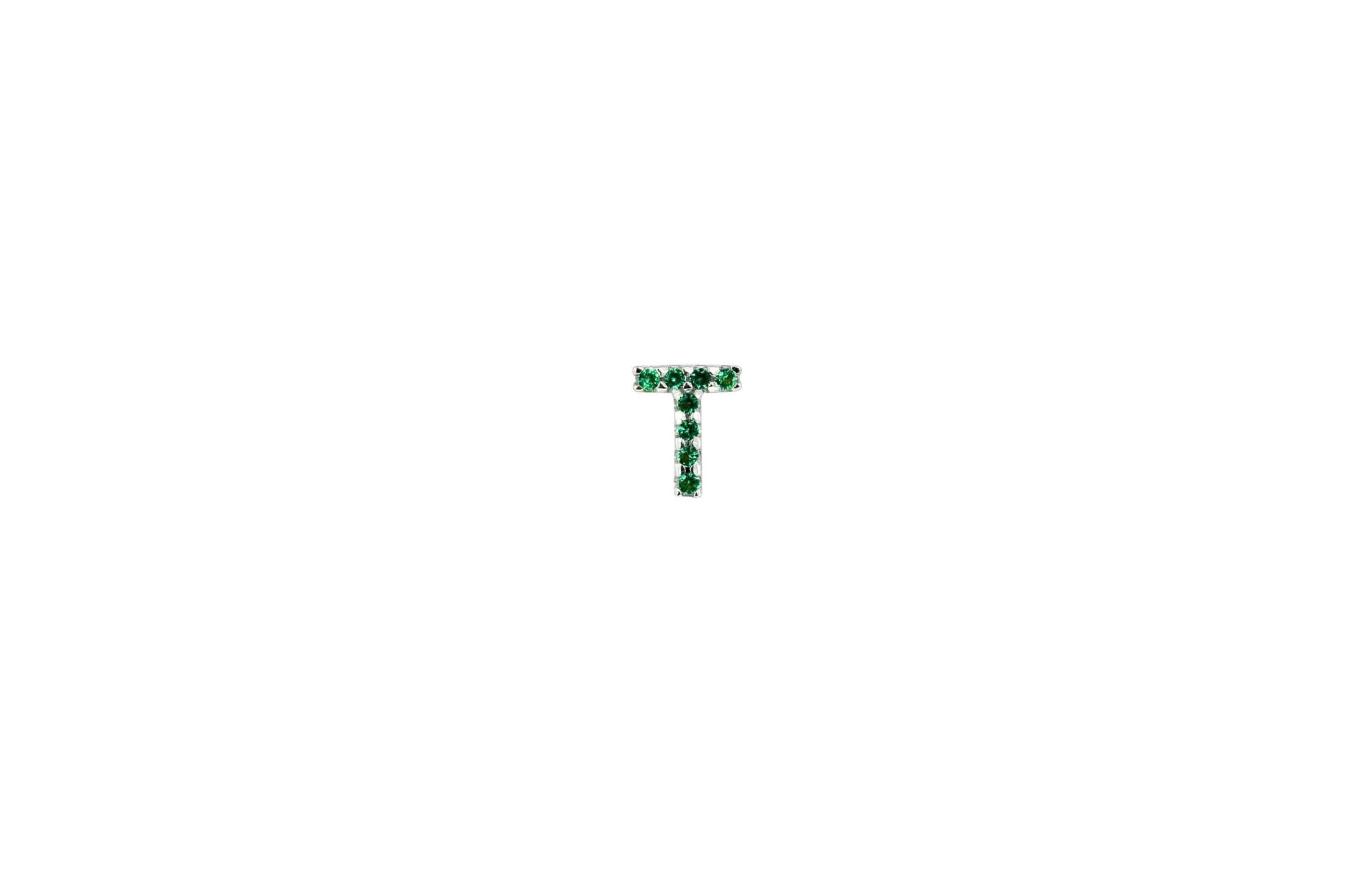 IX T Silver Stud w. Zirconia