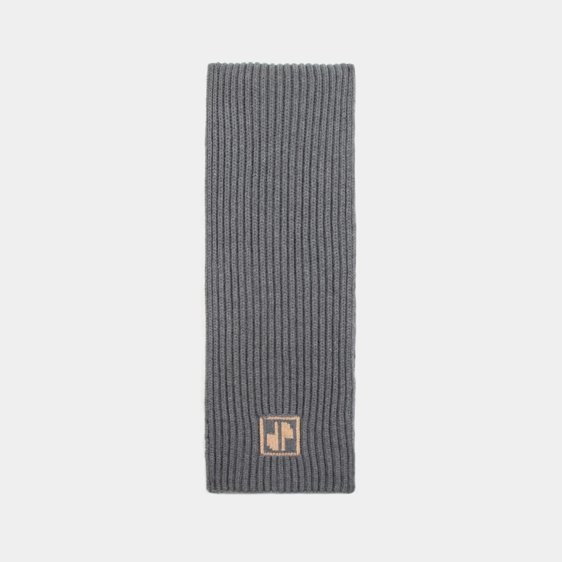 Jp Scarf - PATOU - Wool - Grey