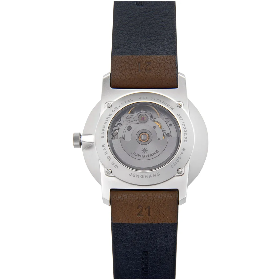 Junghans FORM A Men's Black/Brown Watch 27/2002.00