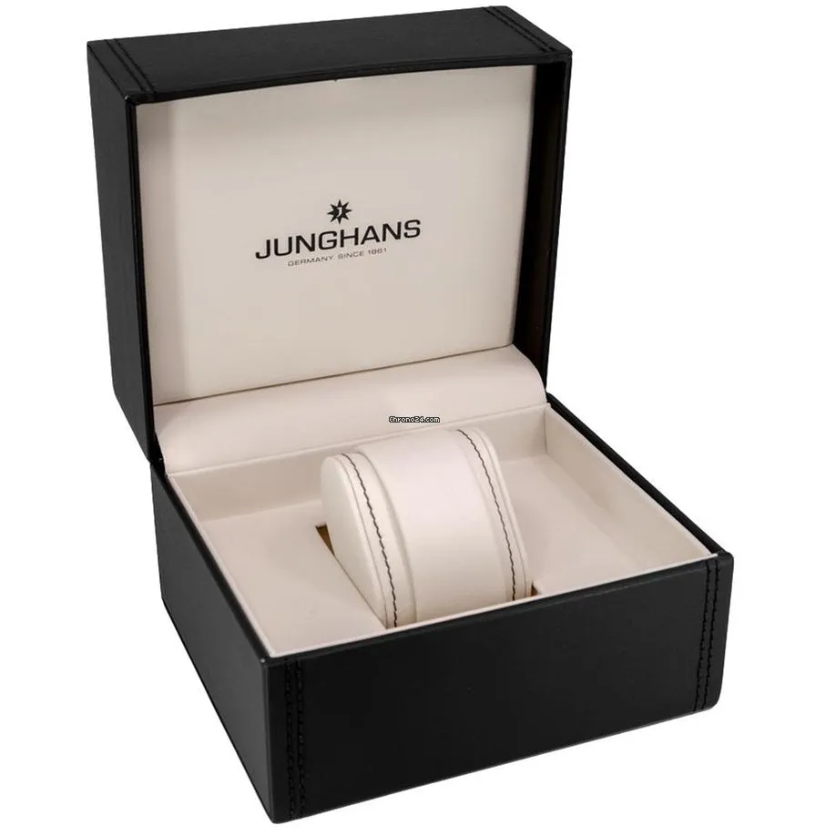 Junghans Form C Chronoscope Men's Black/Silver Watch 41/4877.44