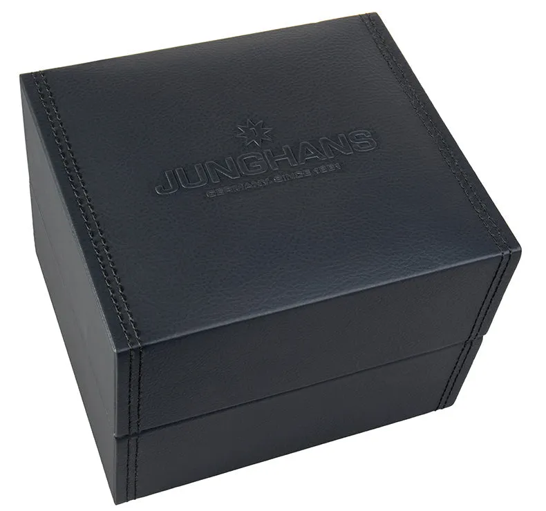 Junghans Form C Chronoscope Men's Black/Silver Watch 41/4877.44