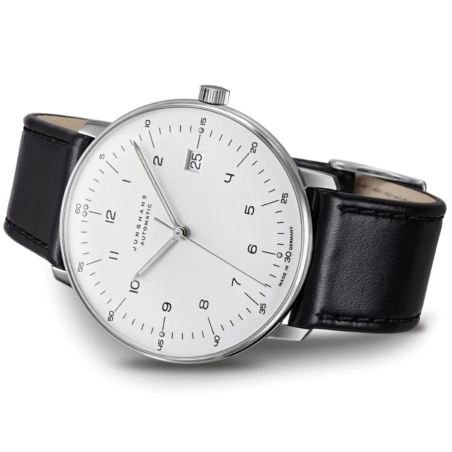 Junghans Max Bill Automatic Bauhaus Unisex White/Black Watch 27/4700.02