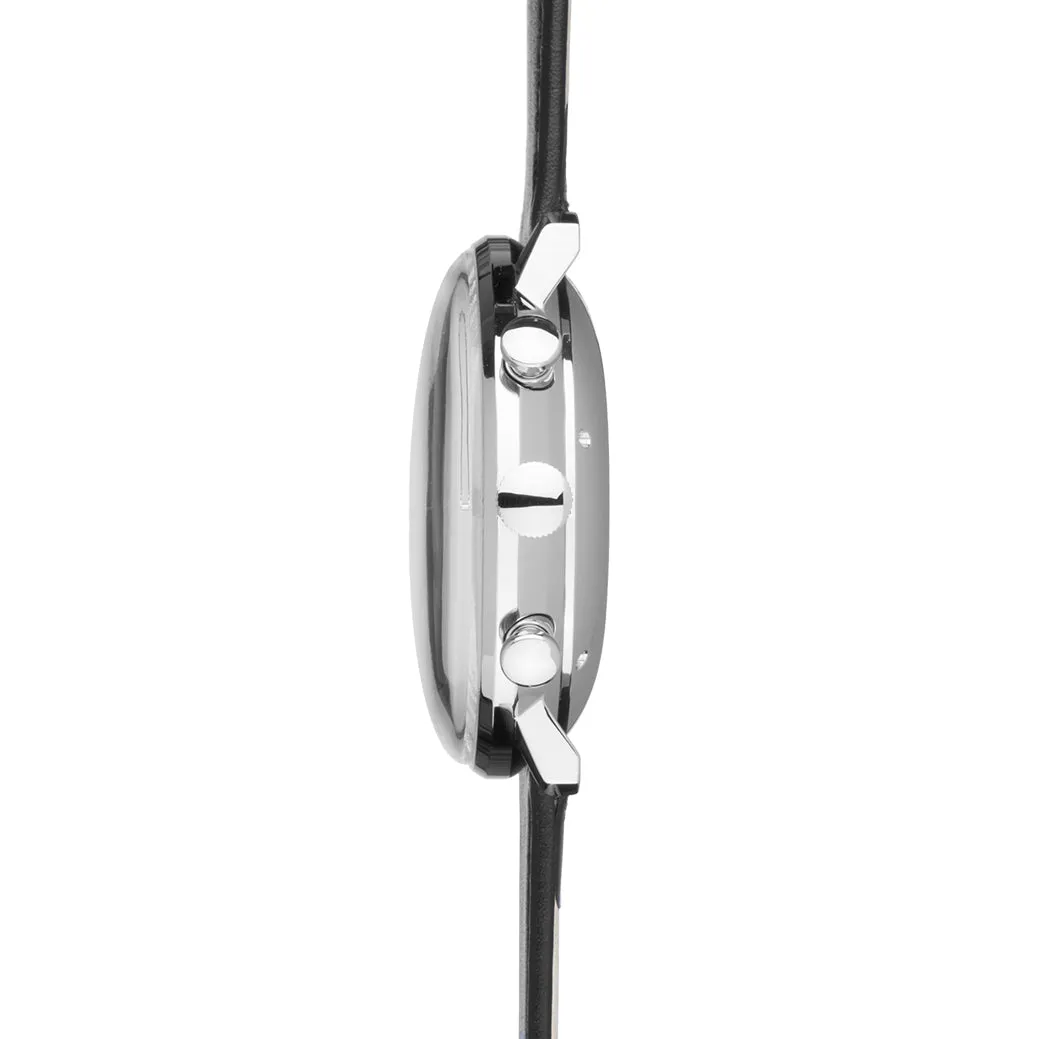 Junghans Max Bill Chronoscope Men's White/Black Watch 27/4501.03