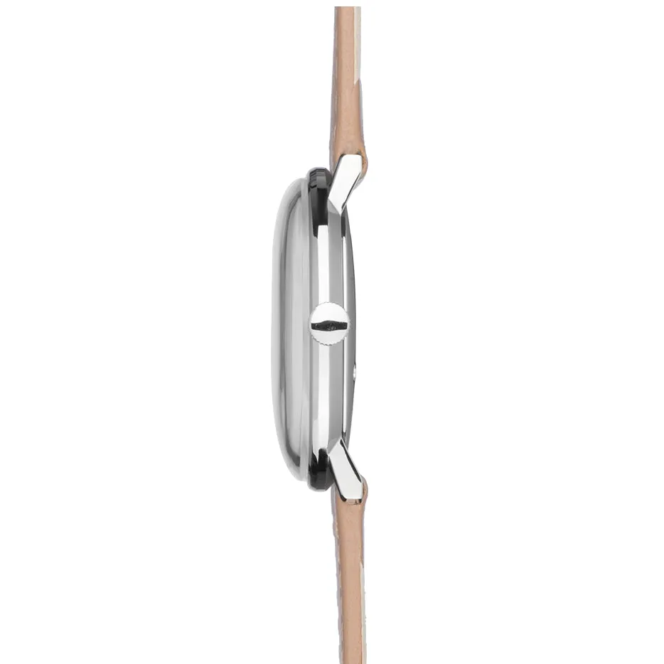 Junghans Max Bill Handaufzug White/Brown Watch 27/3701.02