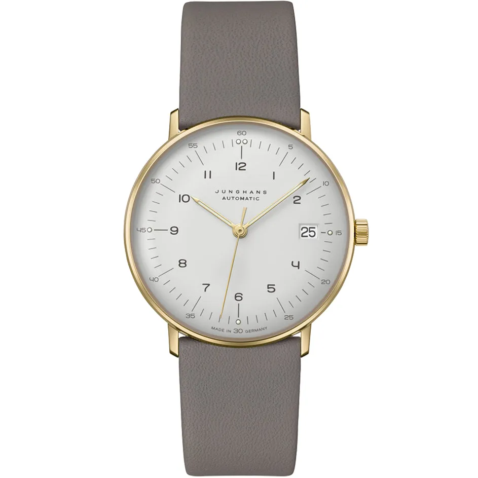 Junghans Max Bill Kleine Men's White/Grey Watch 27/7108.02