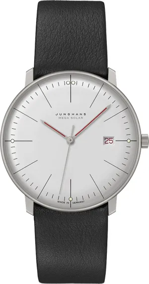 Junghans Max Bill Mega Solar Bauhaus Watch