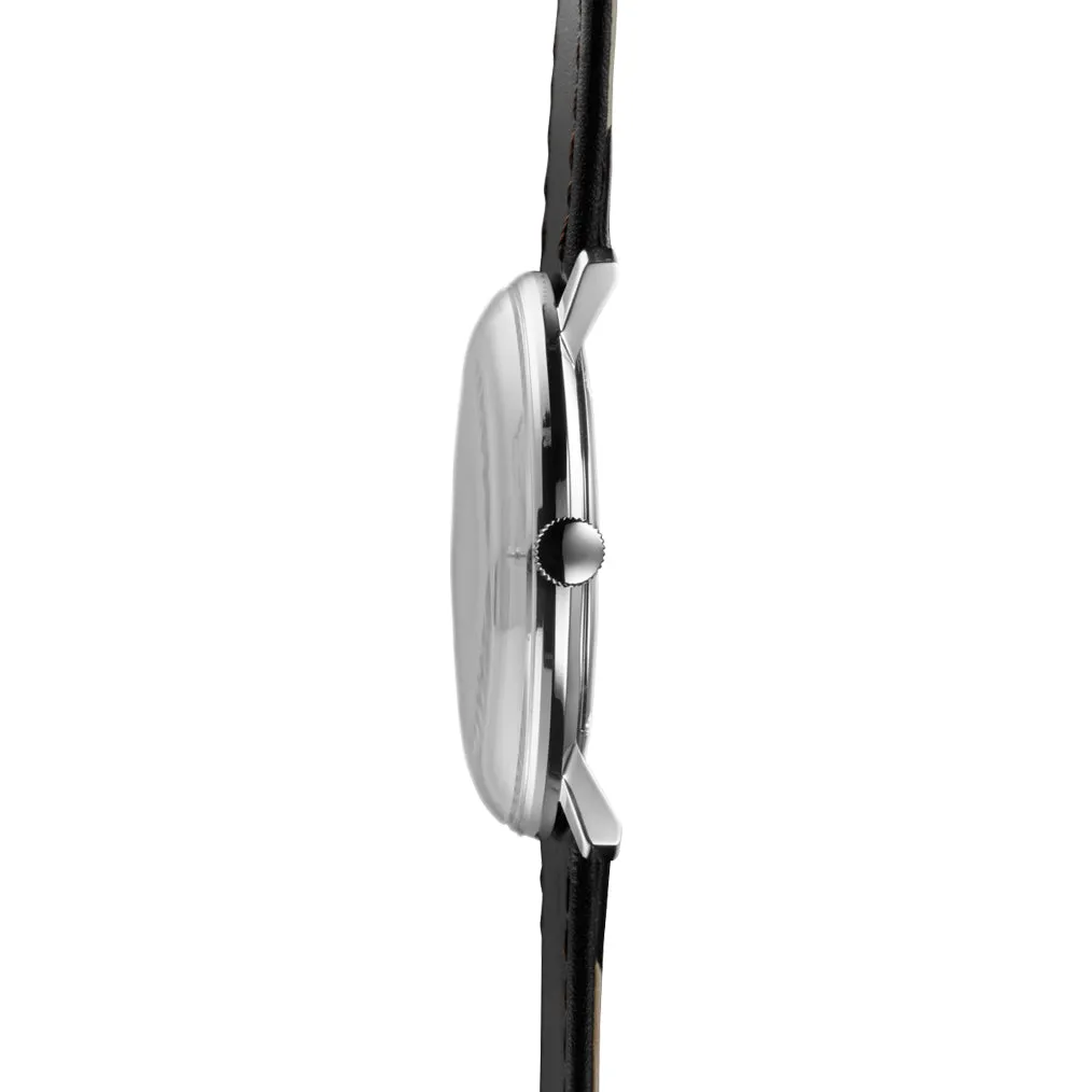 Junghans Max Bill Quartz Men's White/Black Watch 41/4817.02