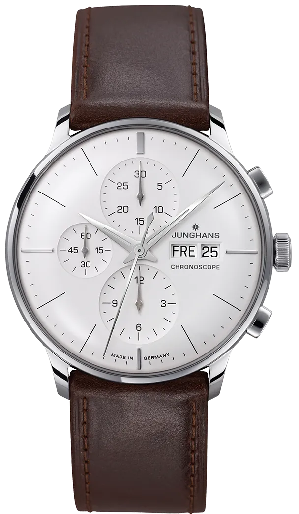 Junghans Meister Chronoscope English Date Watch