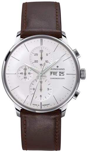 Junghans Meister Chronoscope English Date Watch
