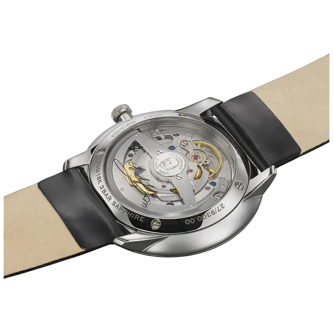 Junghans Meister Fein Automatic Edition Erhard Men's White/Black 27/9300.00