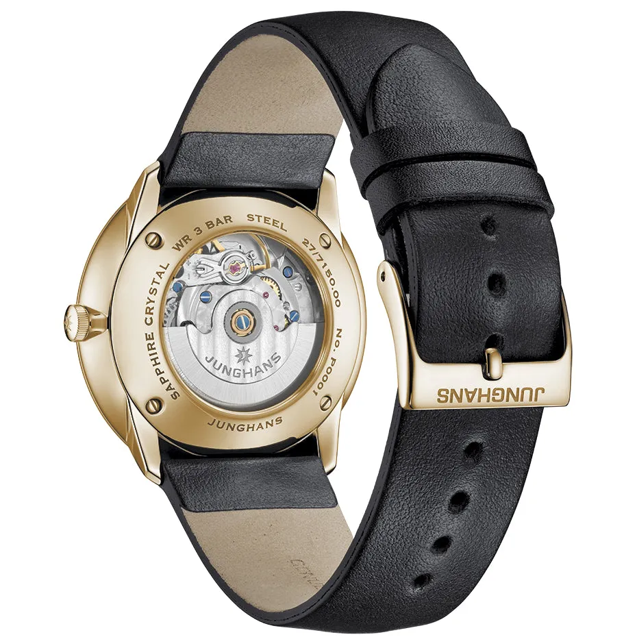 Junghans Meister Fein Automatic Men's White/Gold Watch 27/7150.00