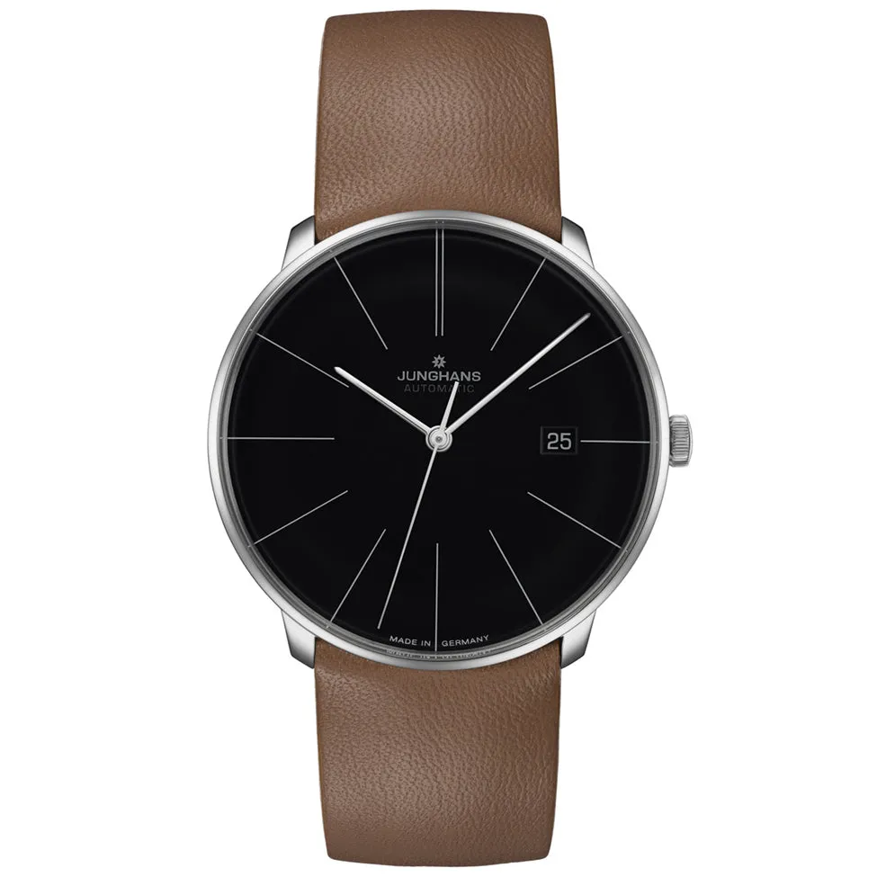 Junghans Meister Fein Brown/Black Automatic Gent's Watch 27/4154.00