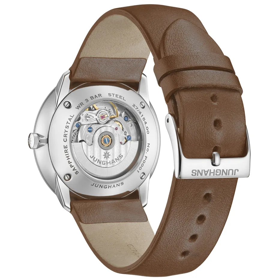 Junghans Meister Fein Brown/Black Automatic Gent's Watch 27/4154.00
