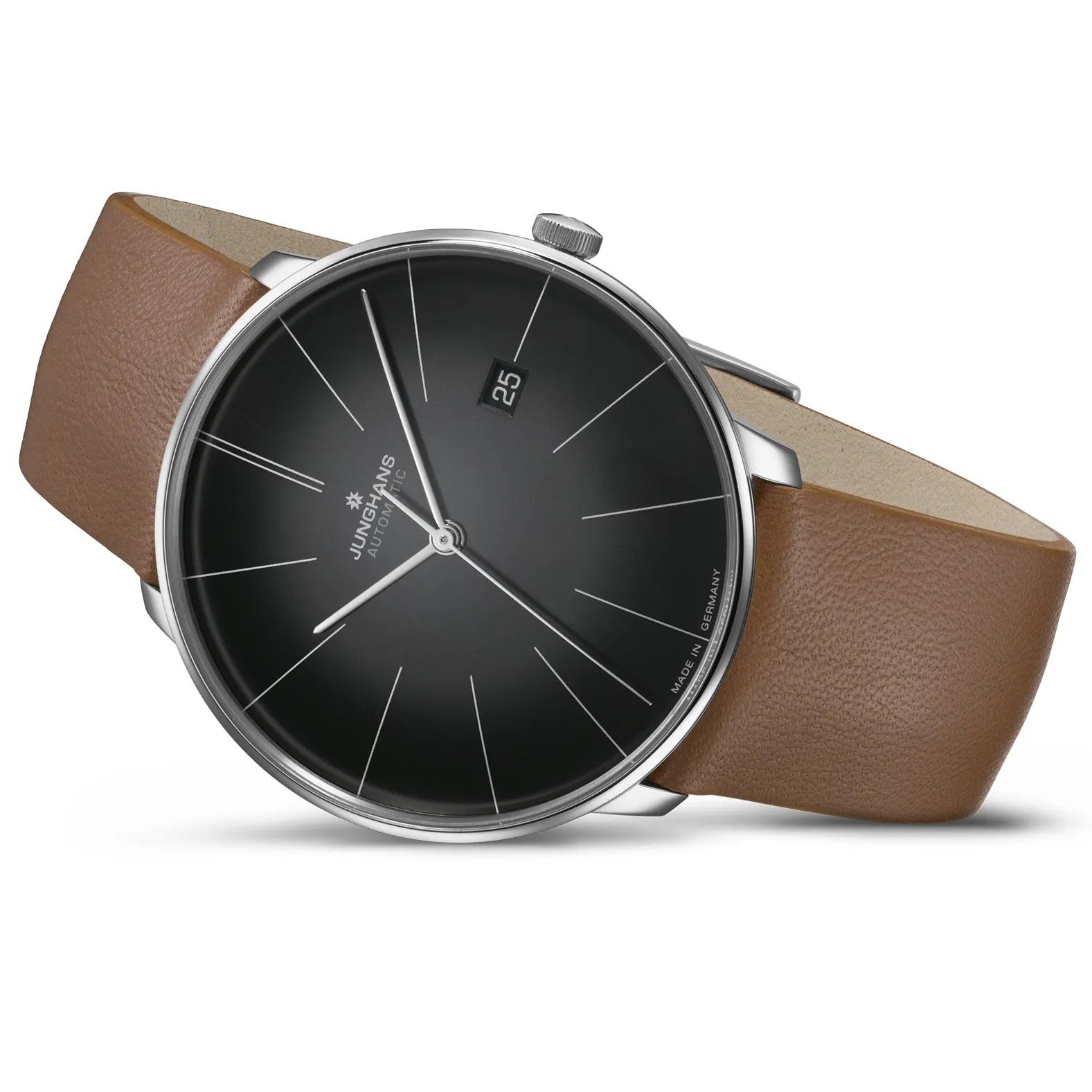Junghans Meister Fein Brown/Black Automatic Gent's Watch 27/4154.00