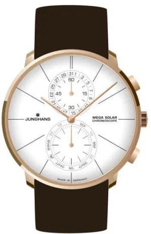 Junghans Meister Fein Chronoscope Mega Solar Watch