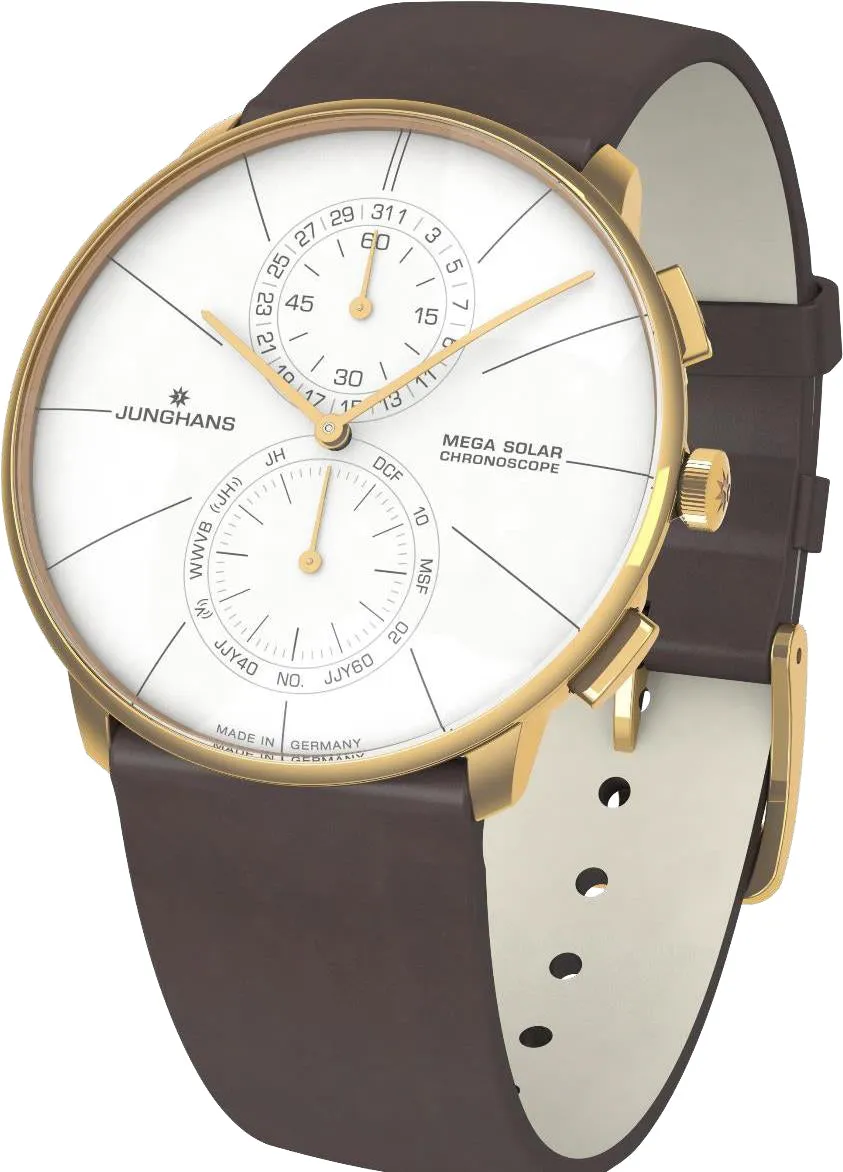Junghans Meister Fein Chronoscope Mega Solar Watch