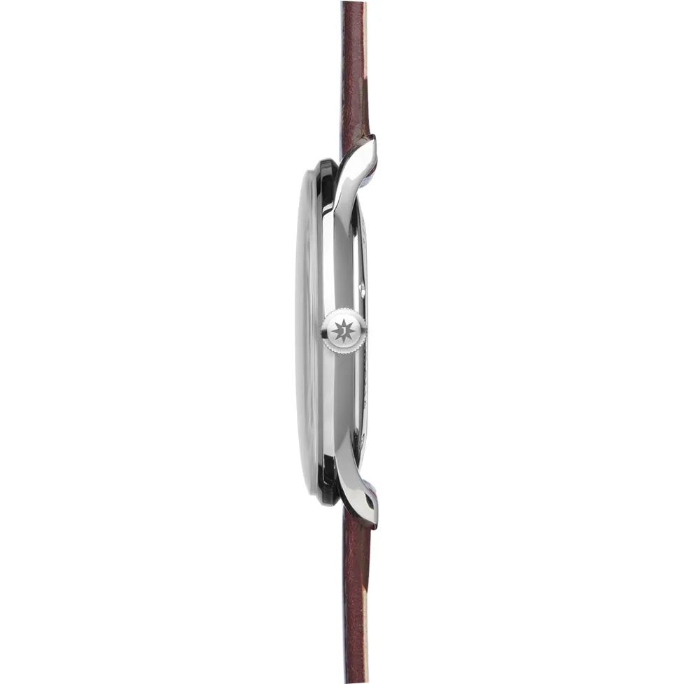 Junghans Meister Handaufzug Mechanical Men's White/Brown Watch 27/3200.02