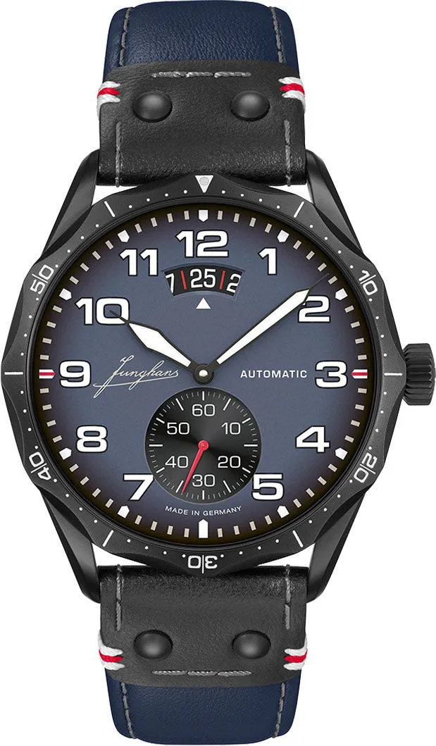 Junghans Meister Pilot Automatic Navy Blue Watch