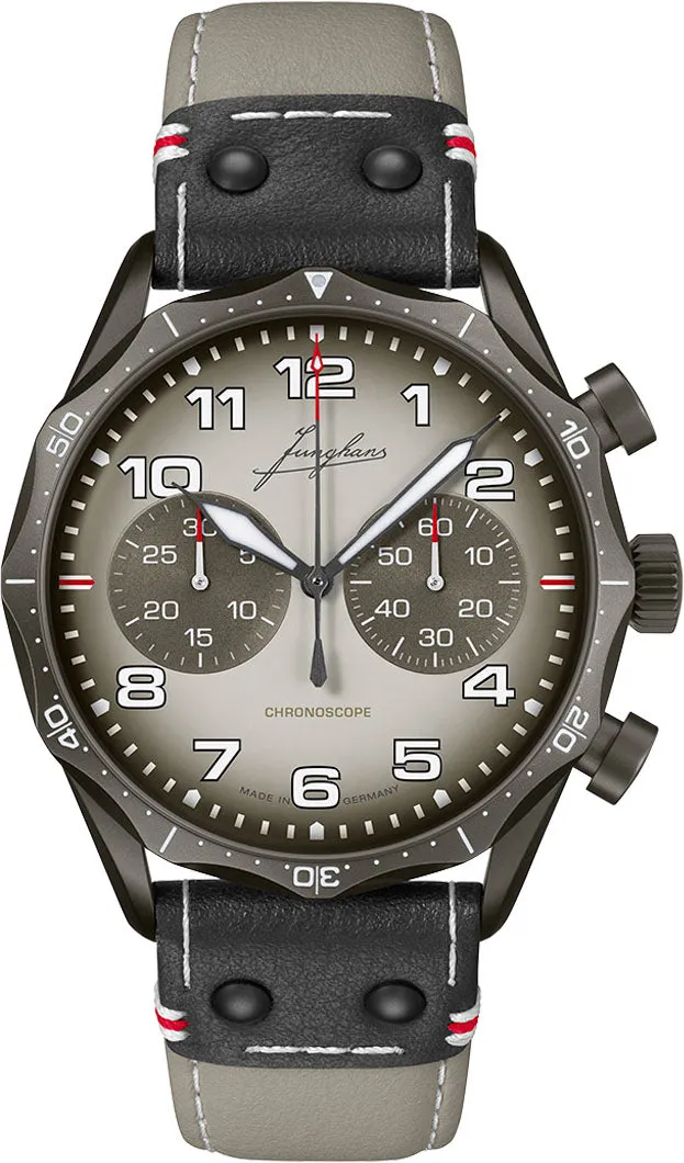 Junghans Meister Pilot Chronoscope Desert Watch