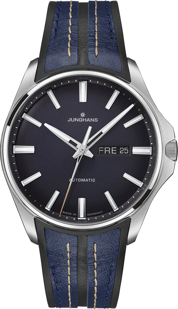 Junghans Meister S Automatic English Day Date Watch