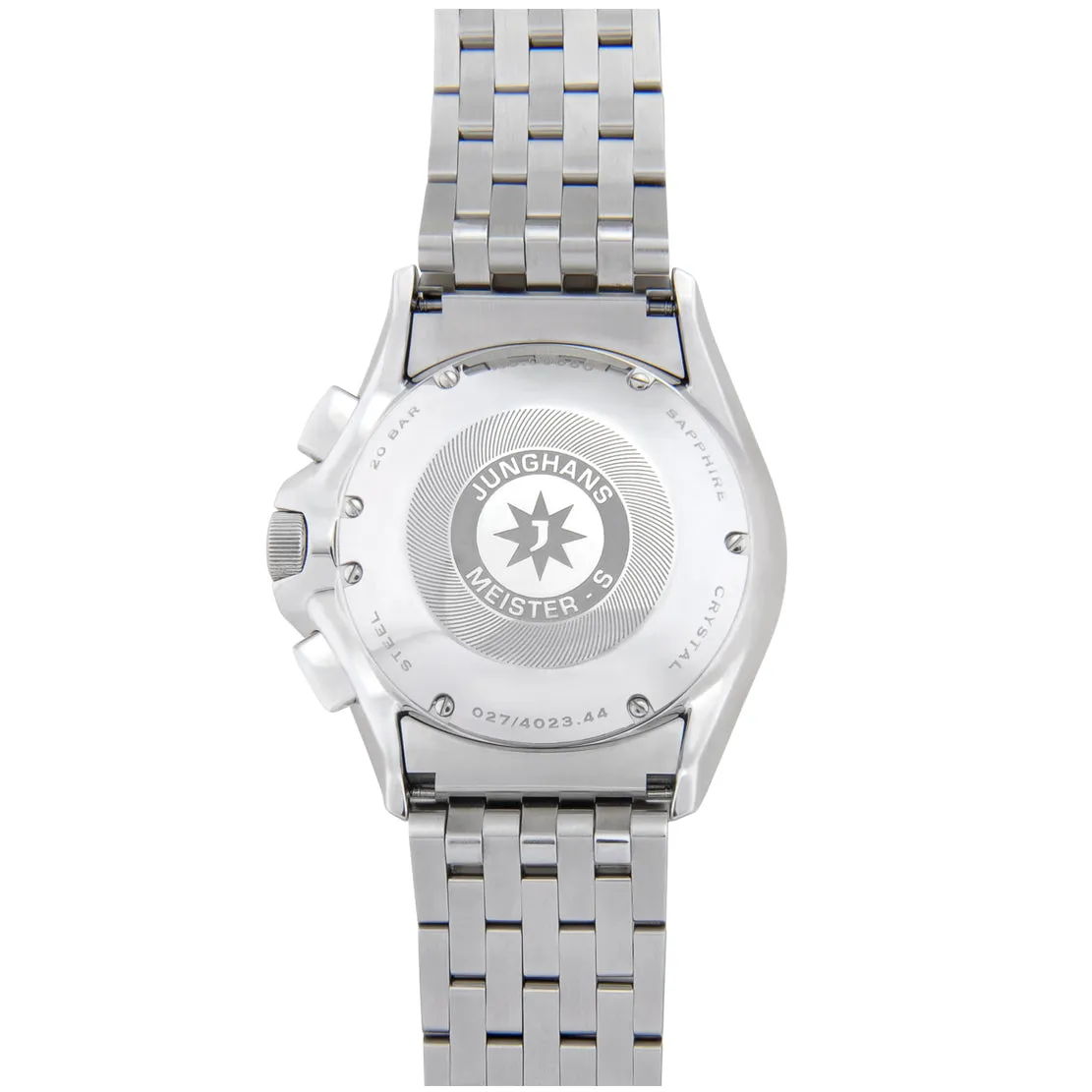 Junghans Meister S Chronoscope Men's Grey/Silver Watch 27/4023.45