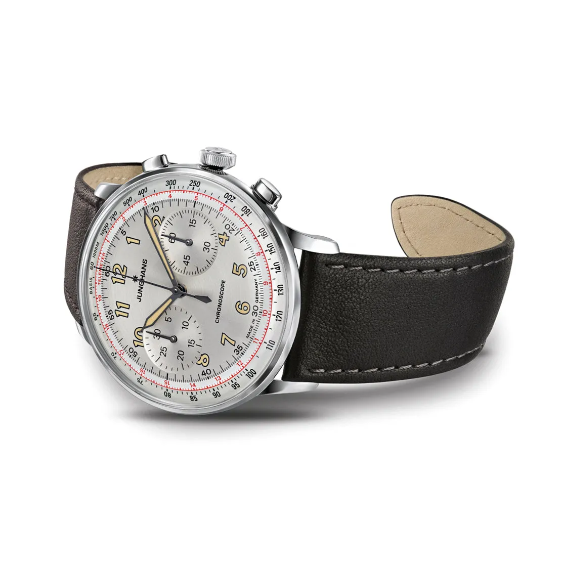 Junghans Meister Telemeter Men's White/Black Watch 27/3380.02
