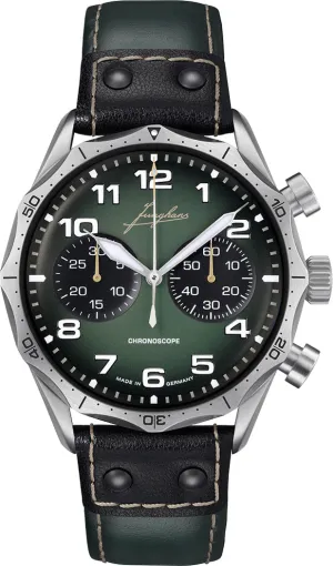 Junghans Pilot Chronoscope Watch