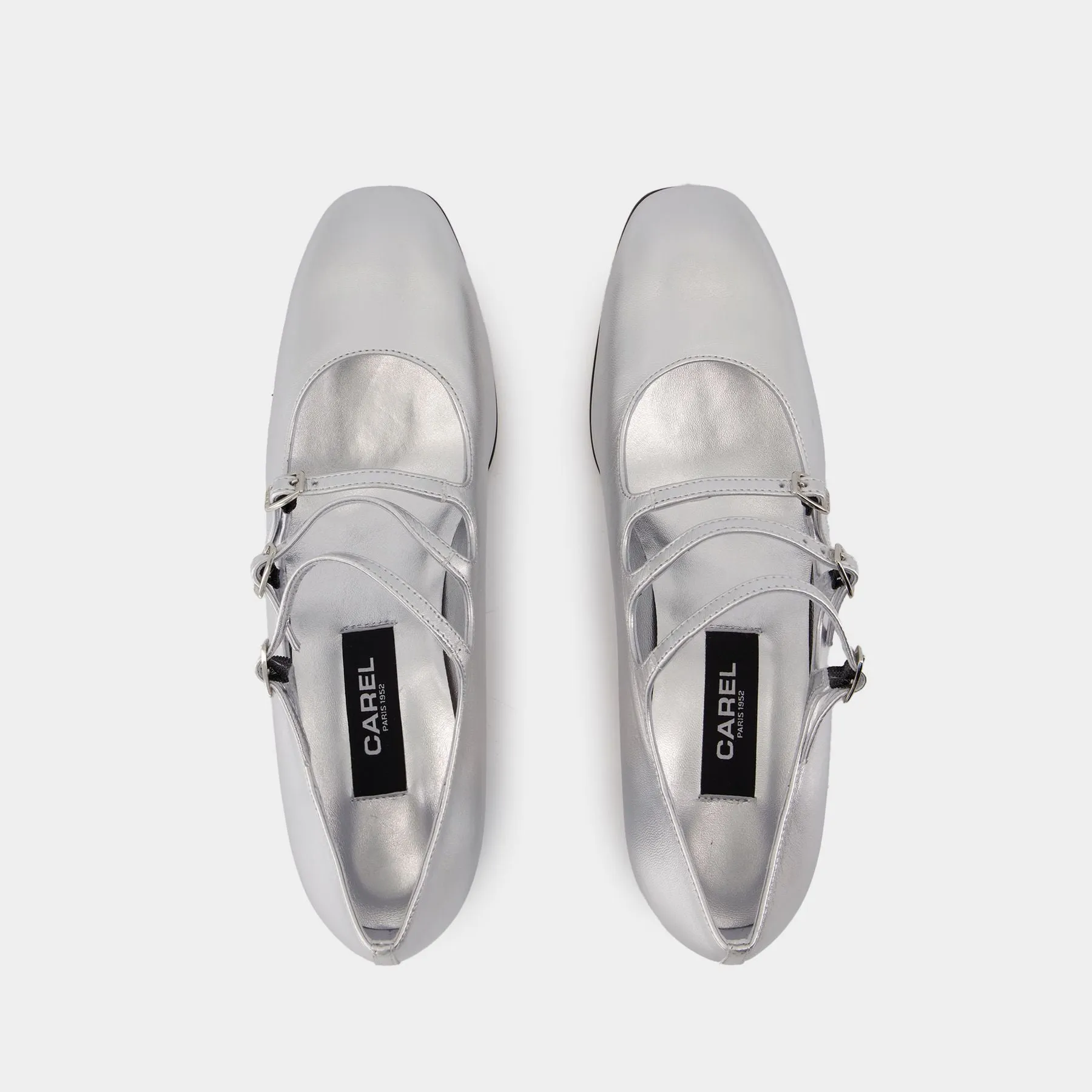 Kina Pumps - Carel - Leather - Silver