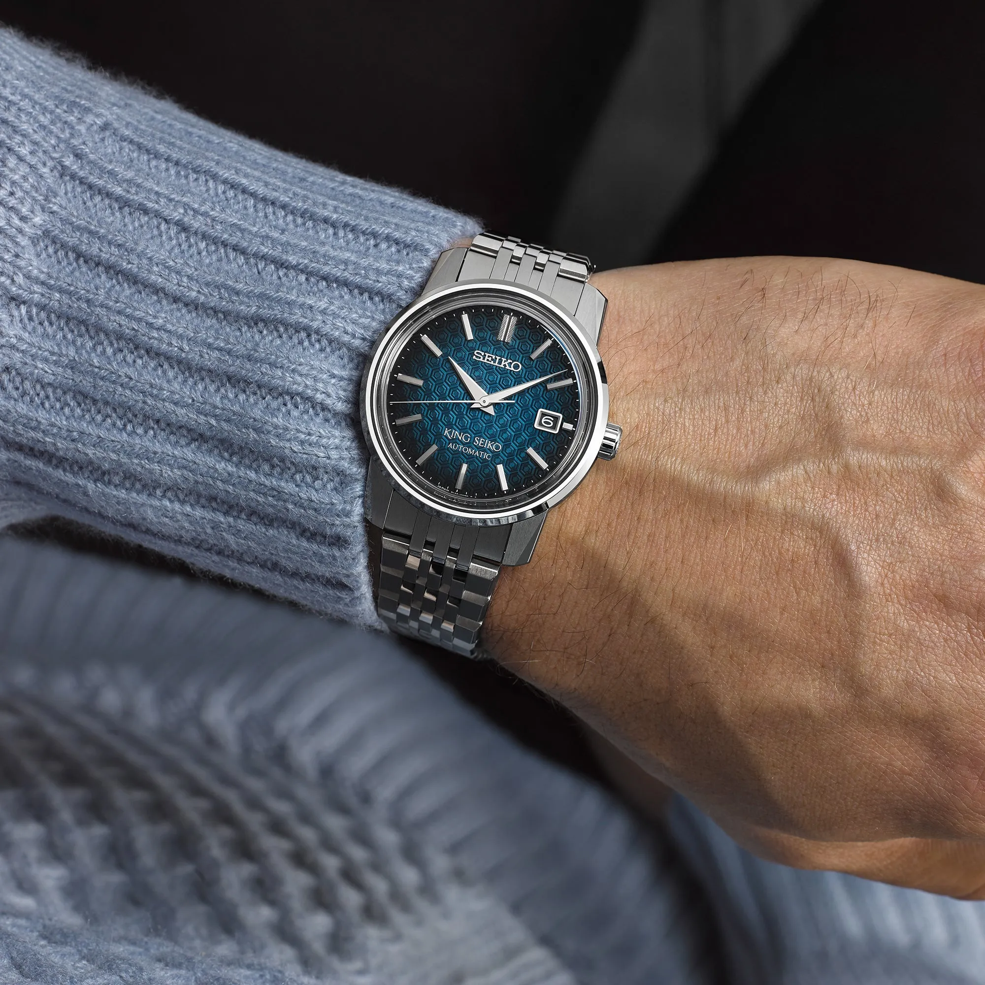 King Seiko KSK 6L Kameido Blue Watch