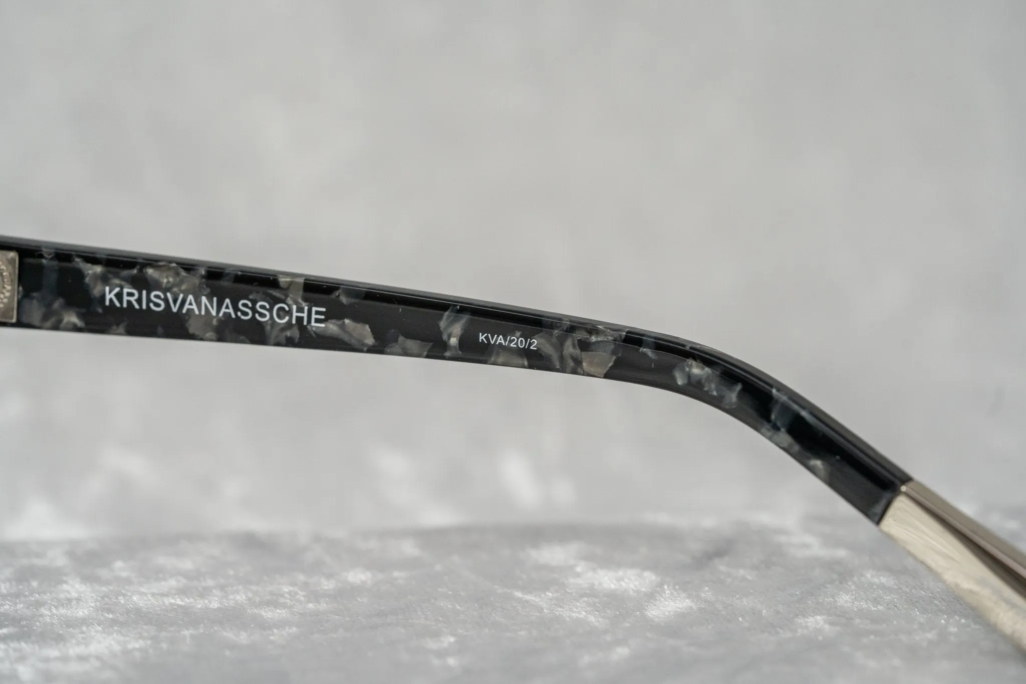 Kris Van Assche Men's Sunglasses Tortoise Shell and Blue KVA20C2SUN