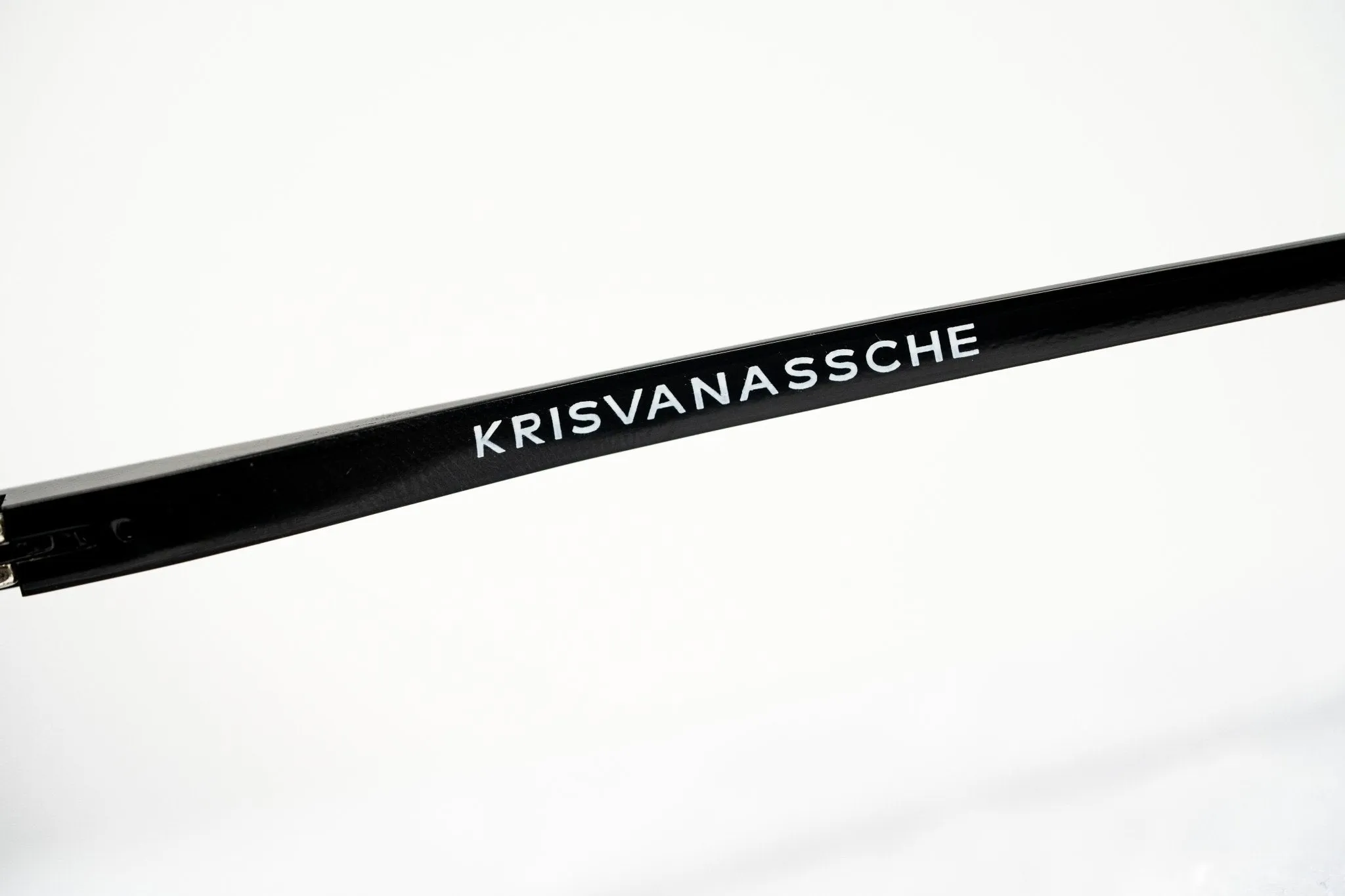 Kris Van Assche Sunglasses Navy Shiny Black and Blue