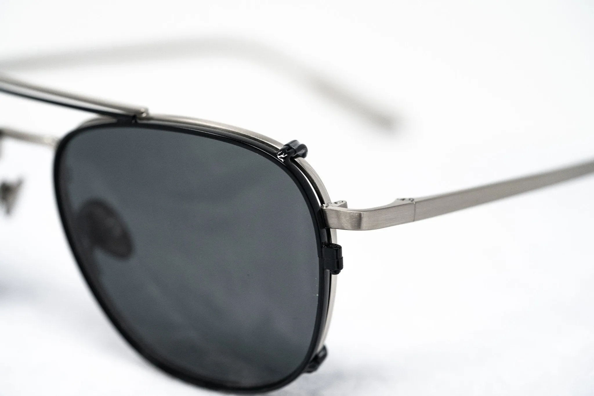 Kris Van Assche Sunglasses Rectangular Black and Grey