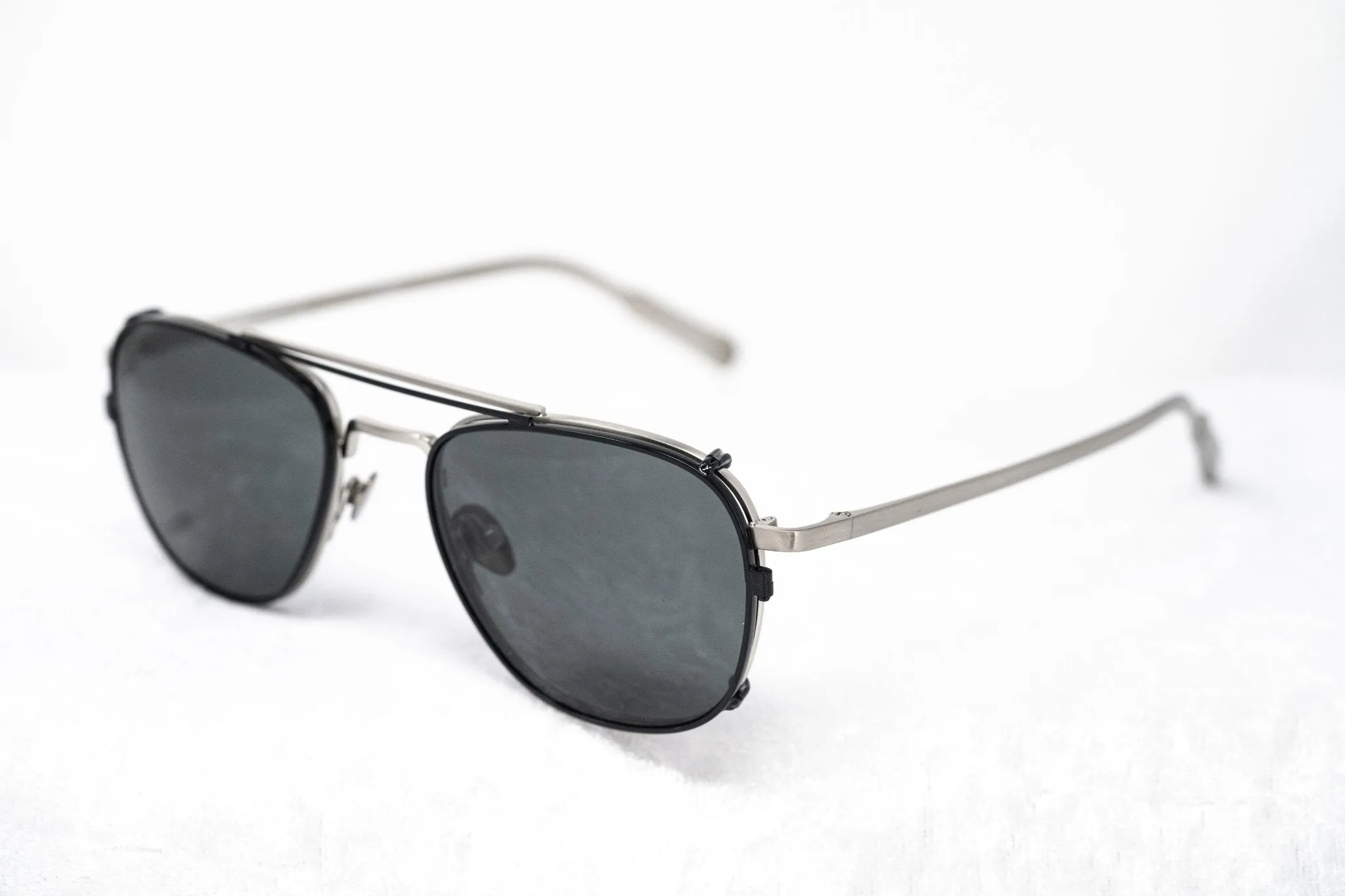 Kris Van Assche Sunglasses Rectangular Black and Grey