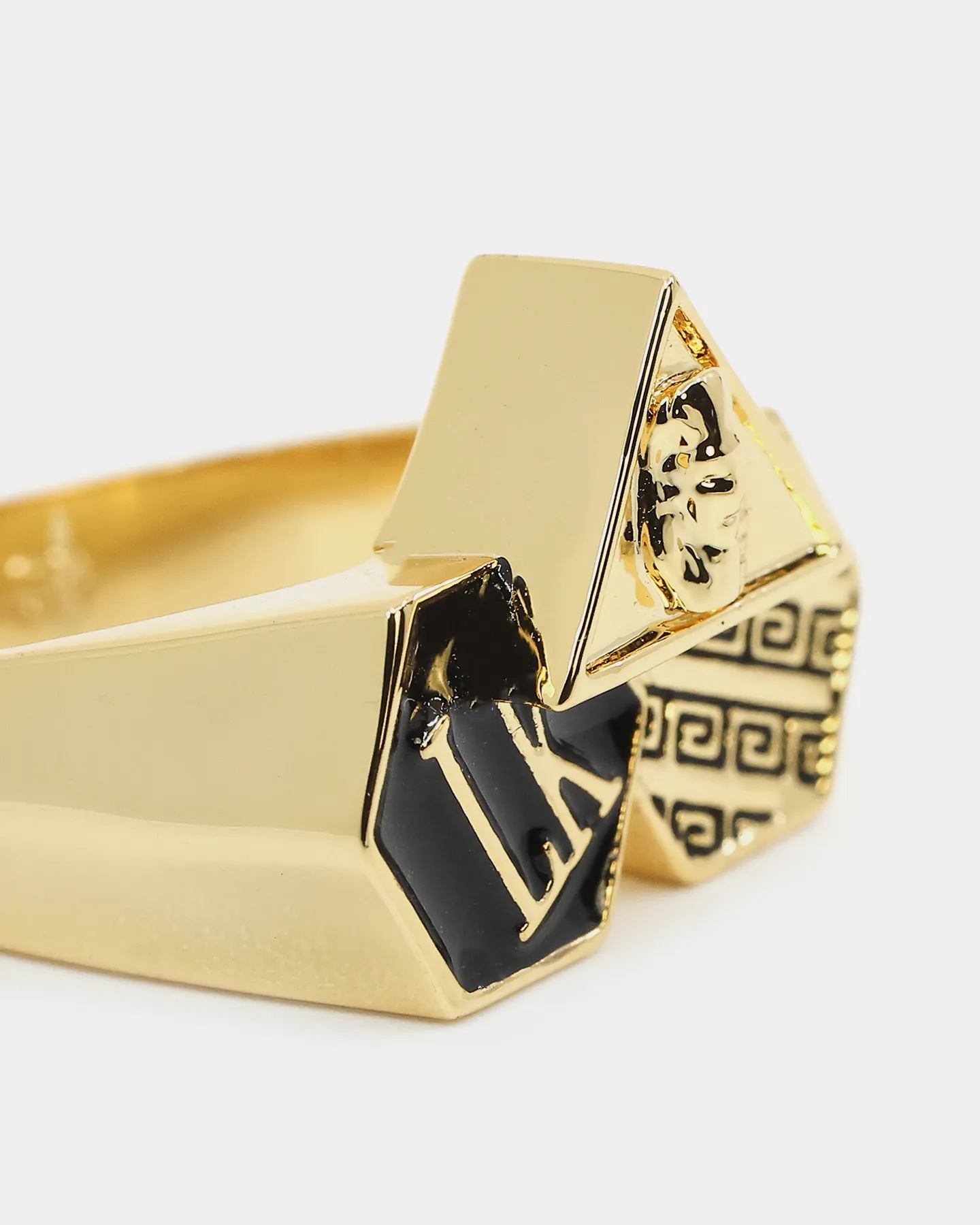 Last Kings Abundance Ring Gold/Black