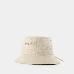 Le Bob Gadjo Bucket Hat - Jacquemus - Cotton - Beige